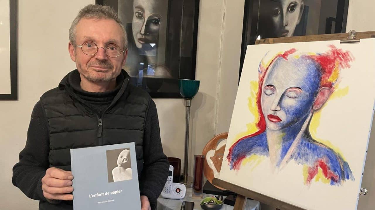 Audruicq: L’artiste Olivier d’Hulst présente son nouveau recueil de textes à la médiathèque ce samedi